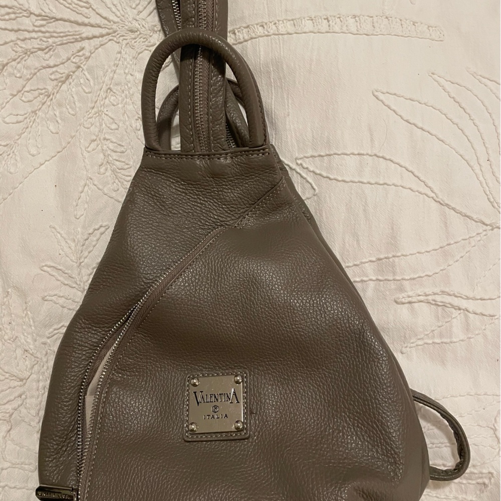 Valentina Taupe Bag
